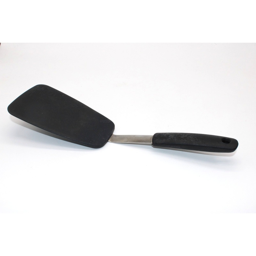 Spatula: OXO Good Grips Silicone Flexible Turner 12" Black